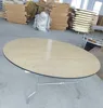 rectangular round plywood folding table for rental dining event