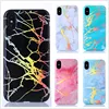 new cell phone case marble shining phone covers for apple iphone x xr max IMD protective shell