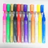12 Colors Acrylic Liquid Paint Marker Set Indelible Ink Art Drawing Marker