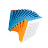 WCA Record MeiLong stickerless smooth turning adjustable elasticity stable structure moyu 11x11magic cube toy for kids