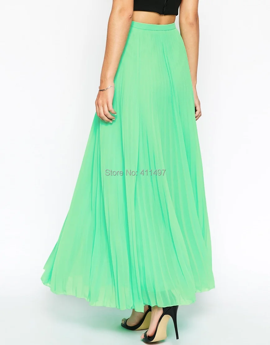 long silk maxi skirt