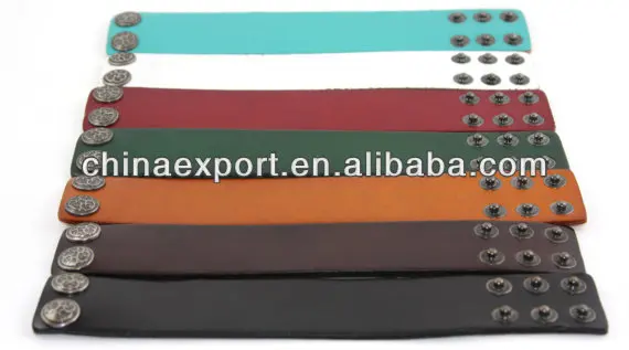 1 5 Inch Whole Leather Bracelet Blanks Black 1 5 Inch Whole Leather Bracelet Blanks Black Brown Blank Wide