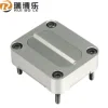 ZZ5140-2 square interlock mold part plastic injection spacer positioning block