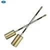 Brass Thermometer Cup For Testing Flowing Fluid Oil Temperature
