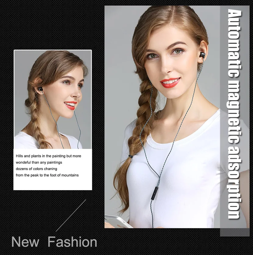 Magnetic Sport Mini Hifi Earphone