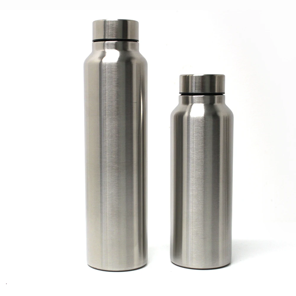 Customized Single Layer Stainless Steel Water Bottle Double Wall Leakproof 750ml 1000ml Buy