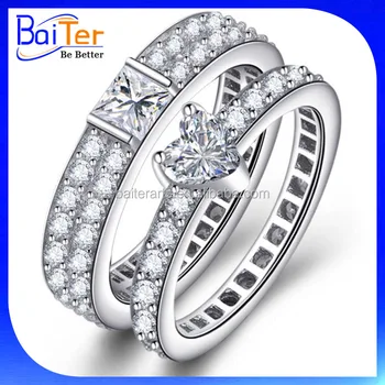 925 silver couple ring