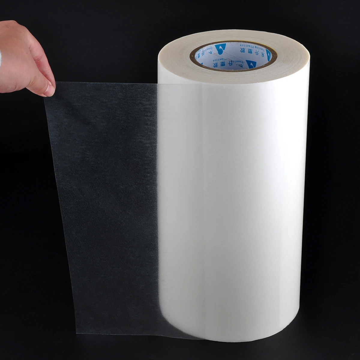 High Temperature Hot Melt Adhesive Film 0.12mm Mylar Glue For Polyester  Fabrics