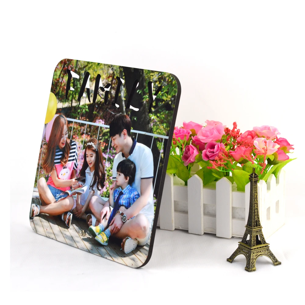 Sublimation Uv Printing Mdf Photo Frame Custom Wooden Picture Frame