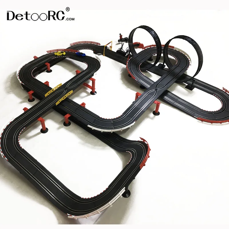 Detoo 1420cm Kids Fast Sd Ho Slot Race Diy Rc Toys Track Electric Detoo 1420cm Kids Fast Sd Ho Slot Race Diy Rc Toys Track Electric Toy Car 1 43 Racing Tracks
