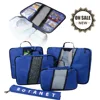 2 in 1 Travel Organizer Makeup Cosmetic Organizer at the Lid Of Bag Best For Women and Men Packing Cubes travel organizer bag