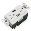 Fast shipping Hight Quality GFCI Receptacle USB Wall Outlet Sockets (Goods have in stock)