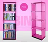 Book shelf display for home Acrylic bookcases folding book racks