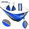 cheap camping hammocks portable parachute travel camping hammock with tree straps portable nylon fabric hammock