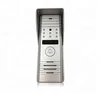 Waterproof IP 65 Audio door intercom 4 wired smart doorbell intercom system with pin-hole camera
