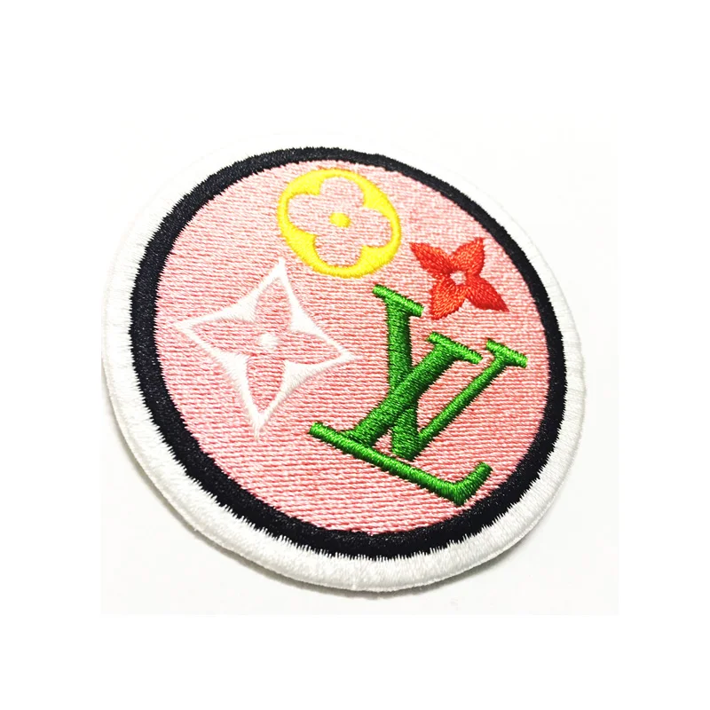 Full Embroidery Iron On Patch Lovely Fashion Emb Patch For Bags Buy