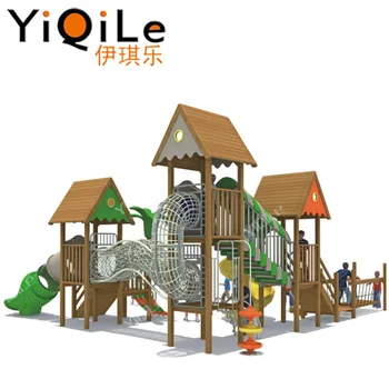 wooden playground equipment