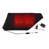 Polyester Black 24V Electric Bad Sofa Heated Blanket