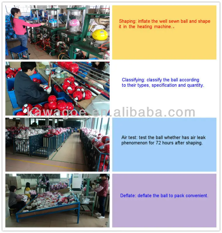 Wholesale size 5 football promotional pvc soccer ball