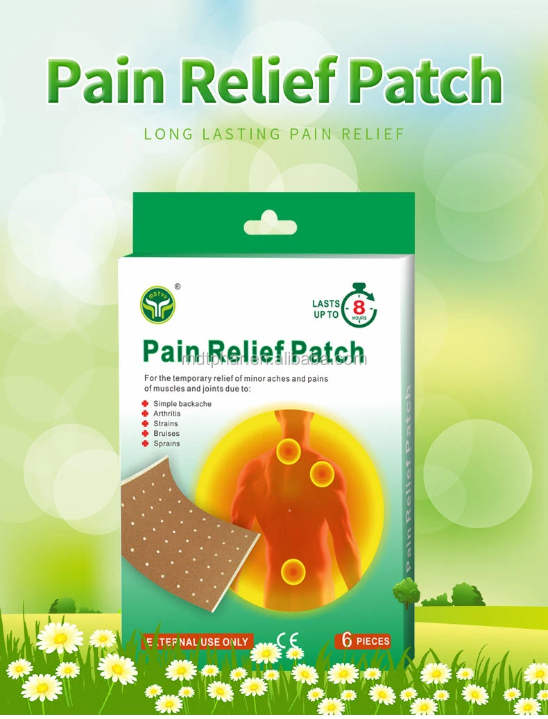 10 Patches Patch Plaster Cool Cold Medicated Pain Relief Plasterrd