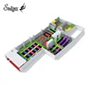 as your selection color and 1 set MOQ kids multi elastic trampoline direct from the factory with usa jumping mat