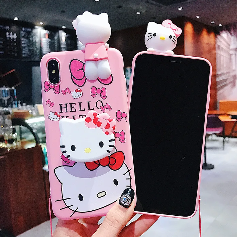 Hot Selling Hello Kitty Design Mobile Phone Case Cellphone Cover For