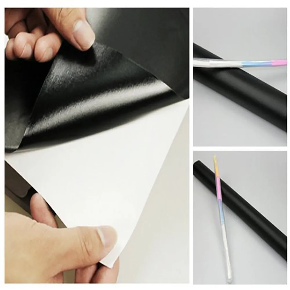Office 3colors Wall Contact Paper Chalkboard Roll Decorative Wall