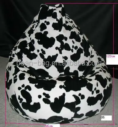Cow Skin Print Kids Beanbag Chair Lazy Bean Bag Sofa Cow Skin Print Kids Beanbag Chair Lazy Bean Bag Sofa Product On Alibaba