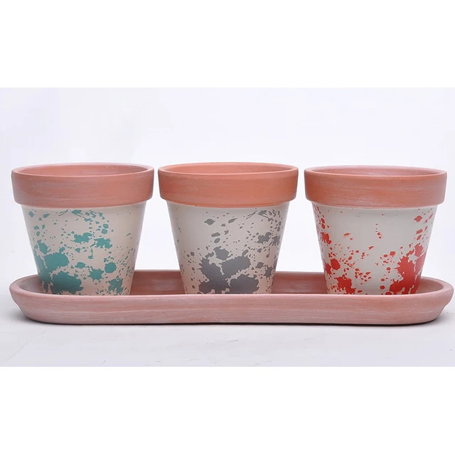 Cheap Price Hand Made Classic Small Bonsai Plant Pots Customized