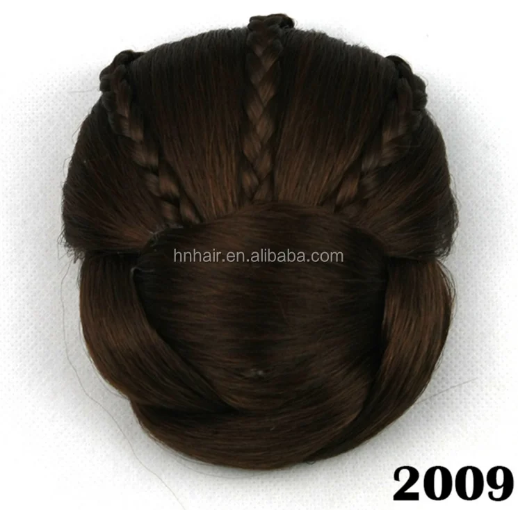 Chignon Hair Pieces Bun,Synthetic Hair Bun - Buy Black Hair Bun  Pieces,Magic Hair Bun,Fake Hair Bun Product on 
