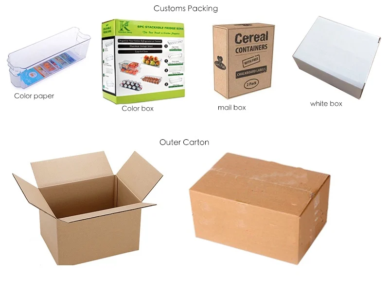 Znf00090 Clear Plastic 3 Compartment Cutlery Tray Silverware Organizer