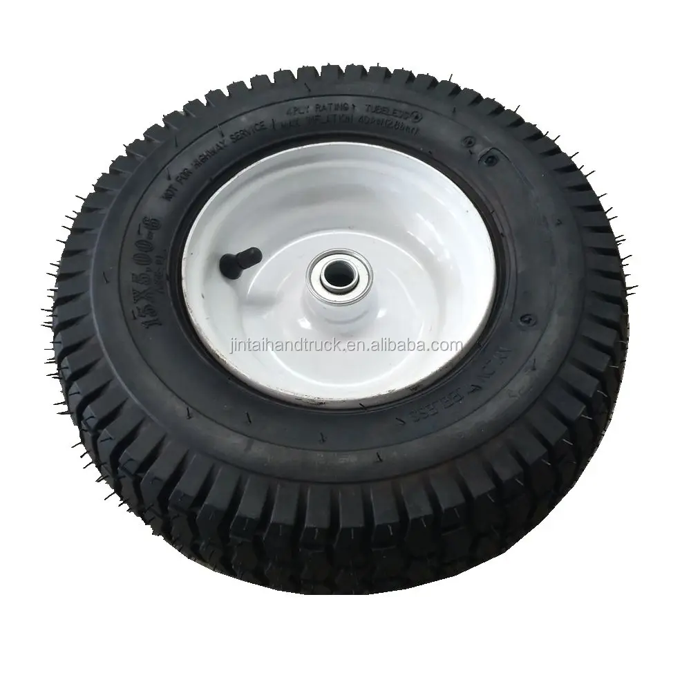 Lawn Mower Tubeless Pneumatic Rubber Wheel 13x5.006 Golf Cart Tire