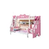 children cartoon little boys and girls strong safe bunk bed with slide