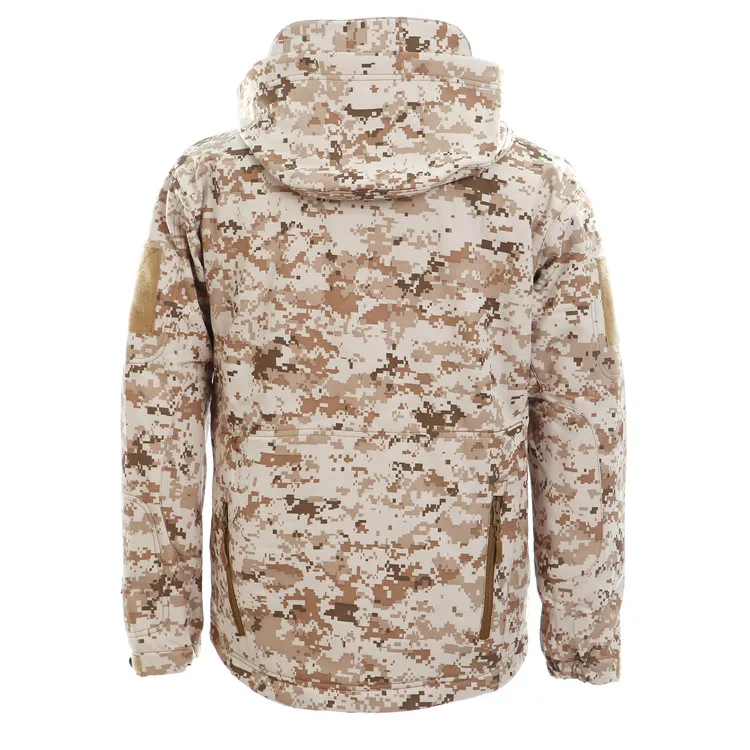 fj007军用数码沙漠迷彩彩色战术夹克