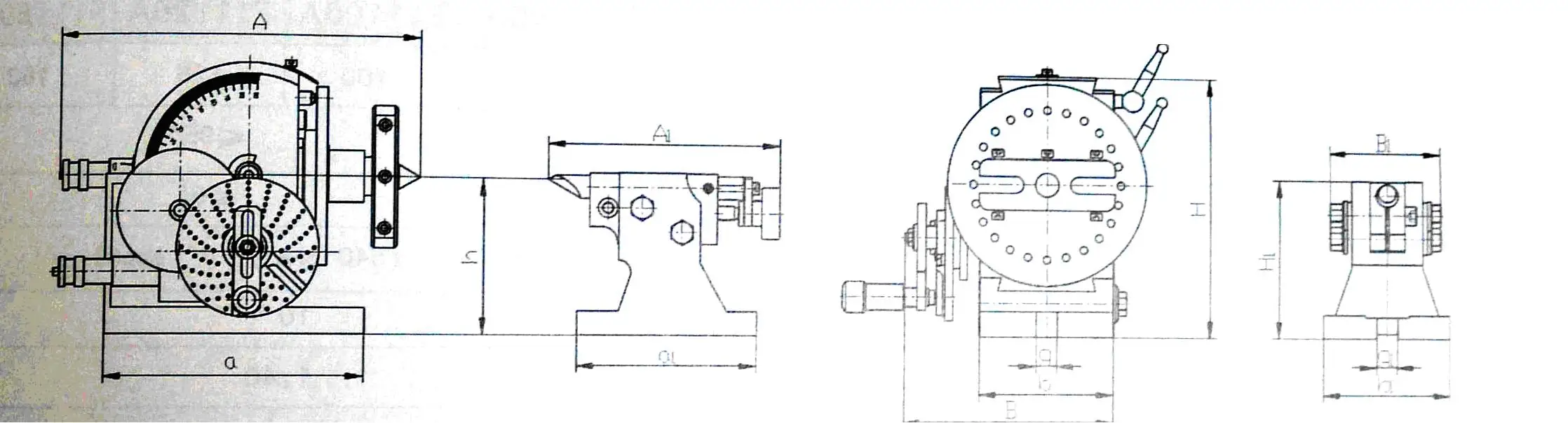 Universal Dividing Head for Milling Machines