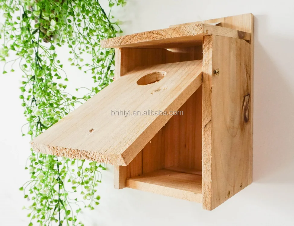 Handcrafted Bird Products Garden Wood Bird Houses Cage Nest