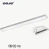 Warehouse emergency battery 20w 30w 40w 50w suspended batten lamp multi knock out 1.2mm Aluminum body dimmable led linear light