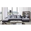 Luxury Home Funiture Sofa Modern Sectional Fabric Sofa Set Designs 7 Seater Living Room Sofas
