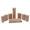 Wholesale the king and the soldiers kids wooden viking kubb game for giant wooden outdoor games