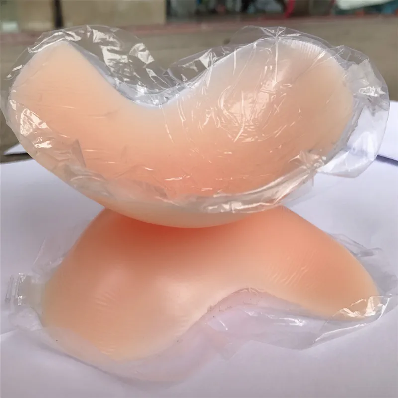 Free shipping/Women's Strapless Bra Self Adhesive Push Up Mangoes Shape Invisible Silicone Bra