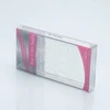 Custom Logo Printed Transparent Display Retail Box PET PVC Clear Plastic Finger Nail Packaging with Blister Inlay