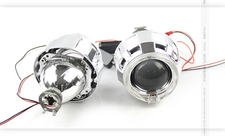 Mini hid. Фара противотуманная ВАЗ Vesta IPHCAR led DRL + Angel Eyes 12 24 m 702. IPHCAR Devil Eyes.