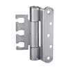 Stainless steel sand silver 6 direction adjustable German-style three-dimensional adjustable hinge set German fireproof hinge