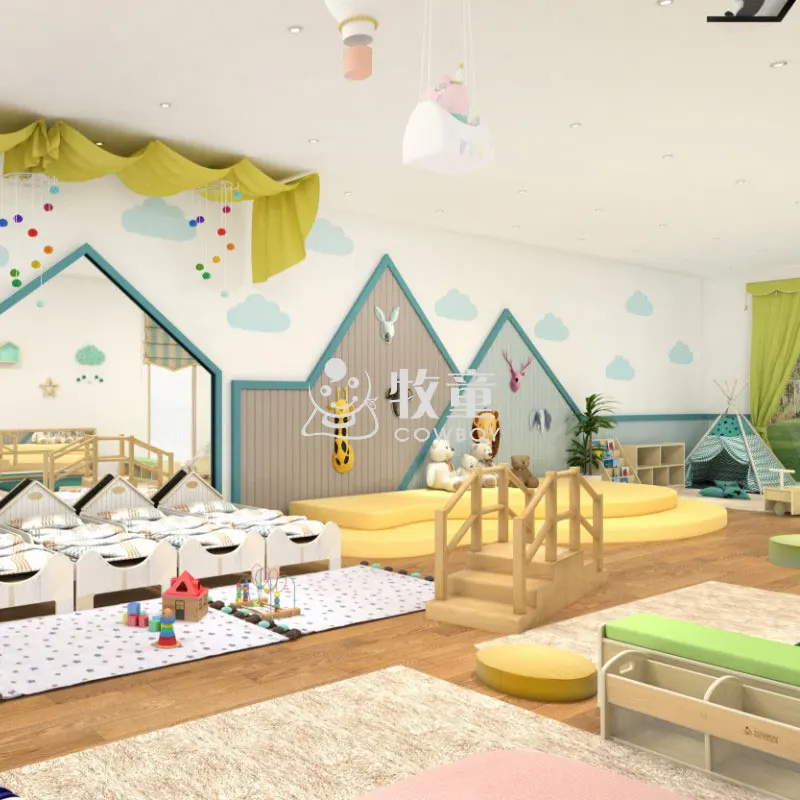 Colorful Daycare Furniture Baby Furniture For Nursery Childcare Center High Quality Kids Furniture