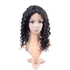 Mink brazilian hair full lace wig with baby hair,100 brazilian virgin hair full lace wigs, 40inch deep curl lace wig hair