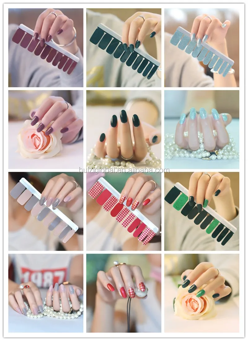 New 2023 Trending Product Full Cover Art Nail Sticker Buy Nail