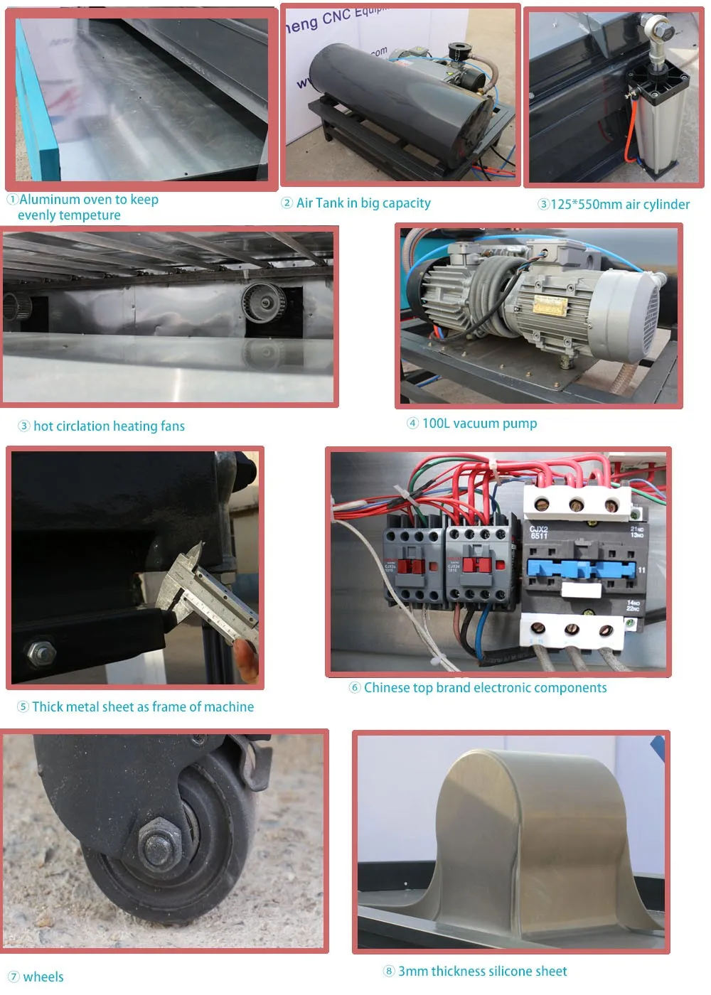 silicone parts