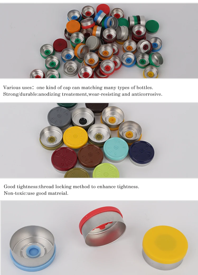 aluminum plastic cap