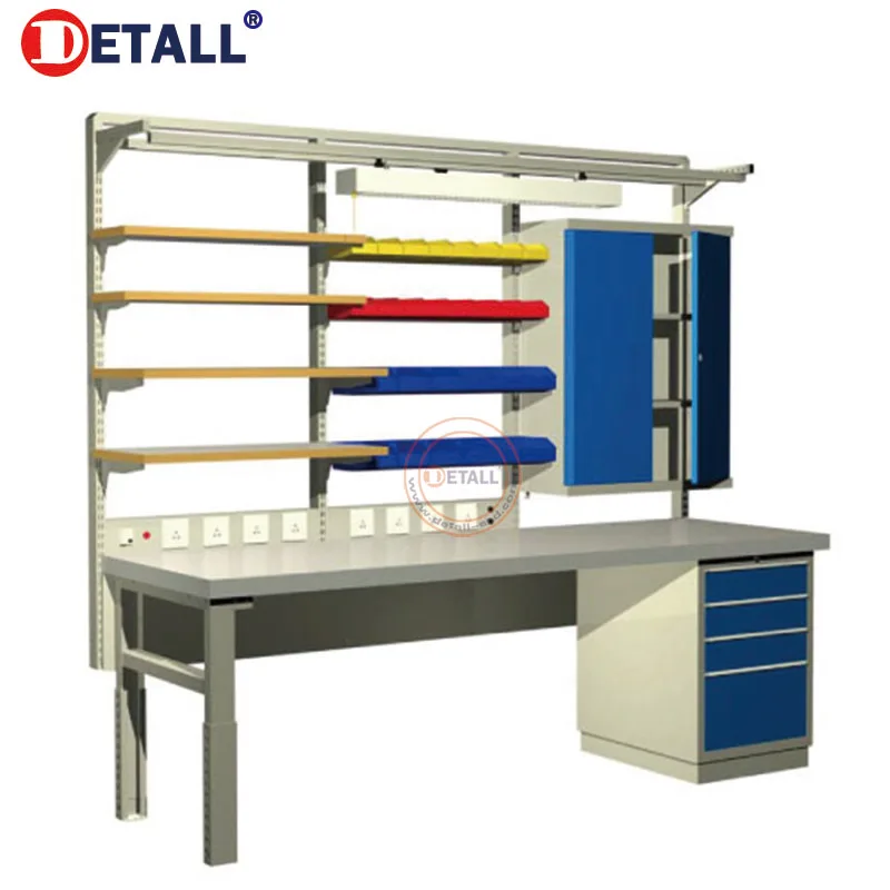 Garage Work Bench Table Large Storage Cabinet Shed Workbench