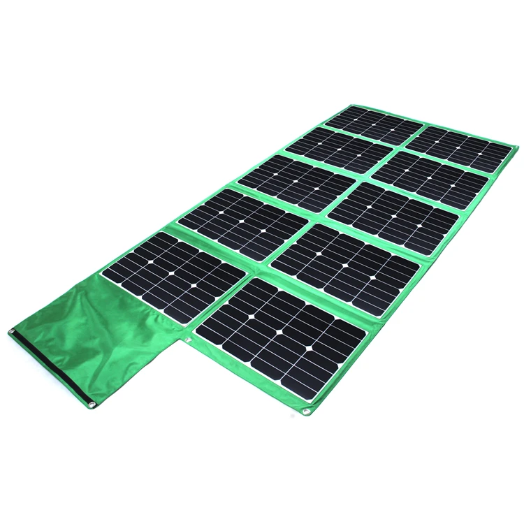 High Conversion Efficiency Foldable Transparent Thin Film Solar Panel